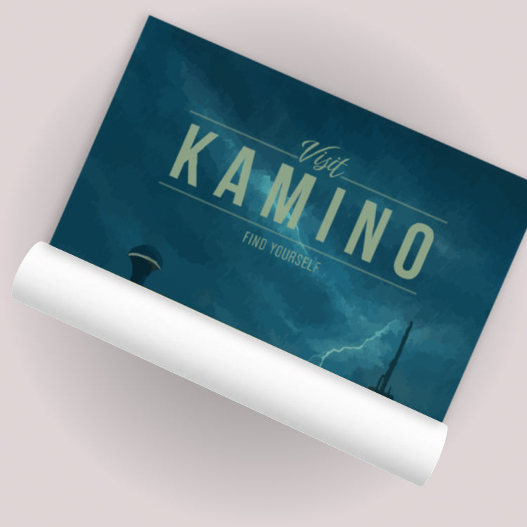 Kamino Travel Poster
