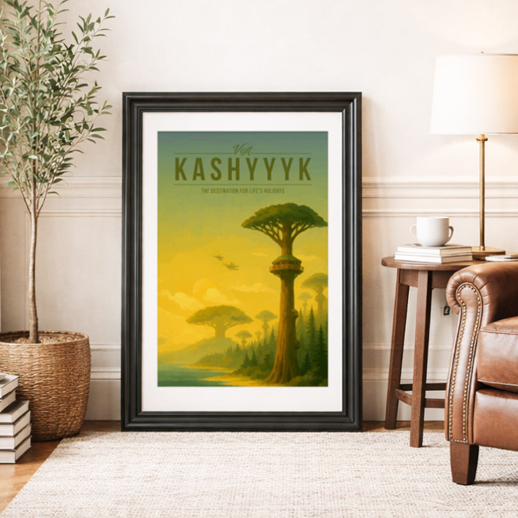 Kashyyyk Travel Poster