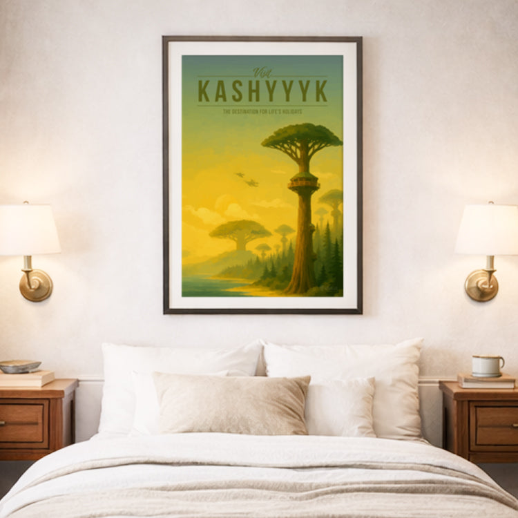 Kashyyyk Travel Poster