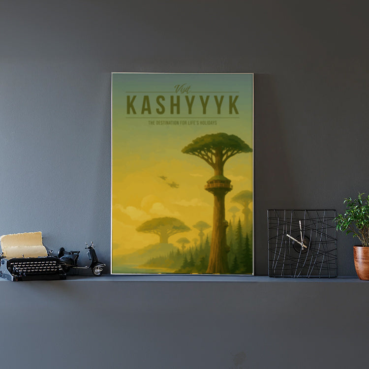 Kashyyyk Travel Poster