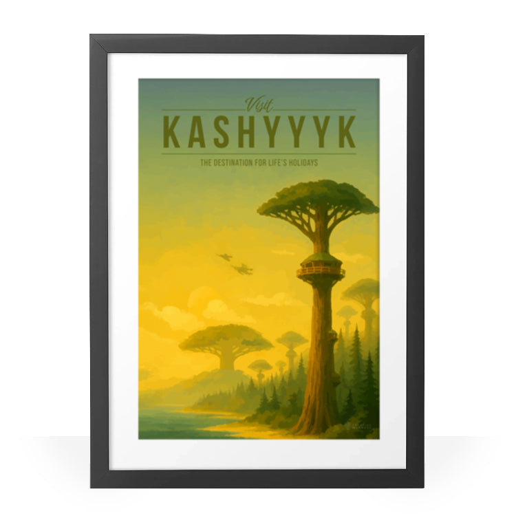 Kashyyyk Travel Poster