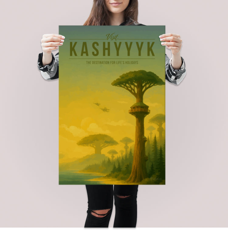 Kashyyyk Travel Poster