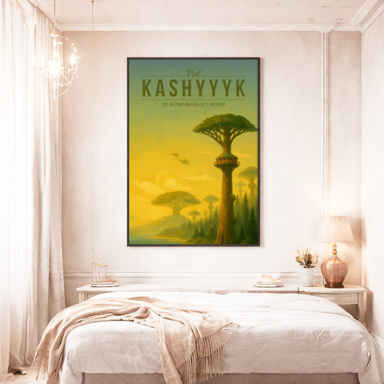 Kashyyyk Travel Poster