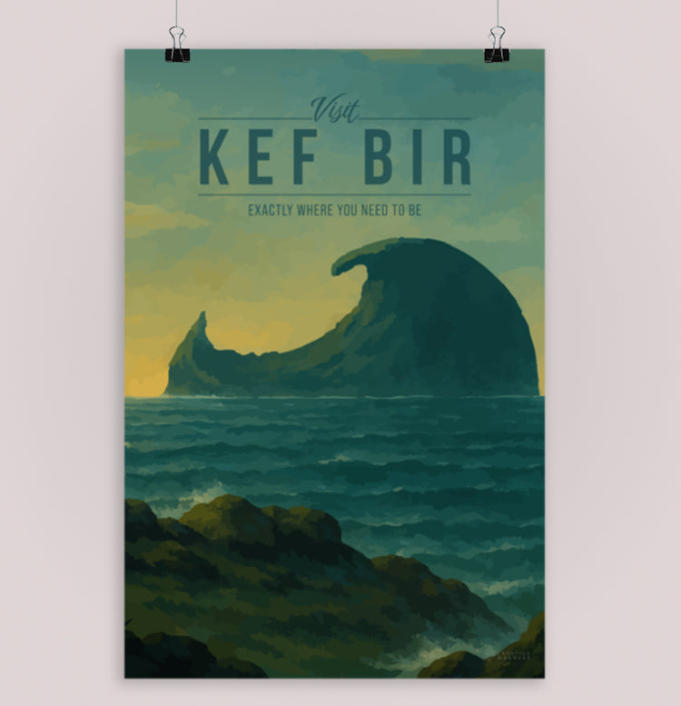 Kef Bir Travel Poster