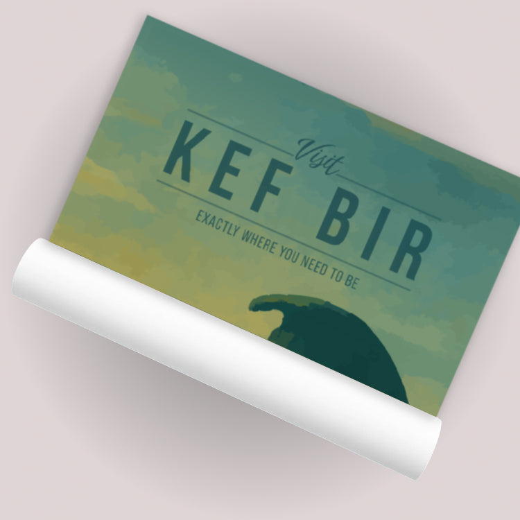 Kef Bir Travel Poster