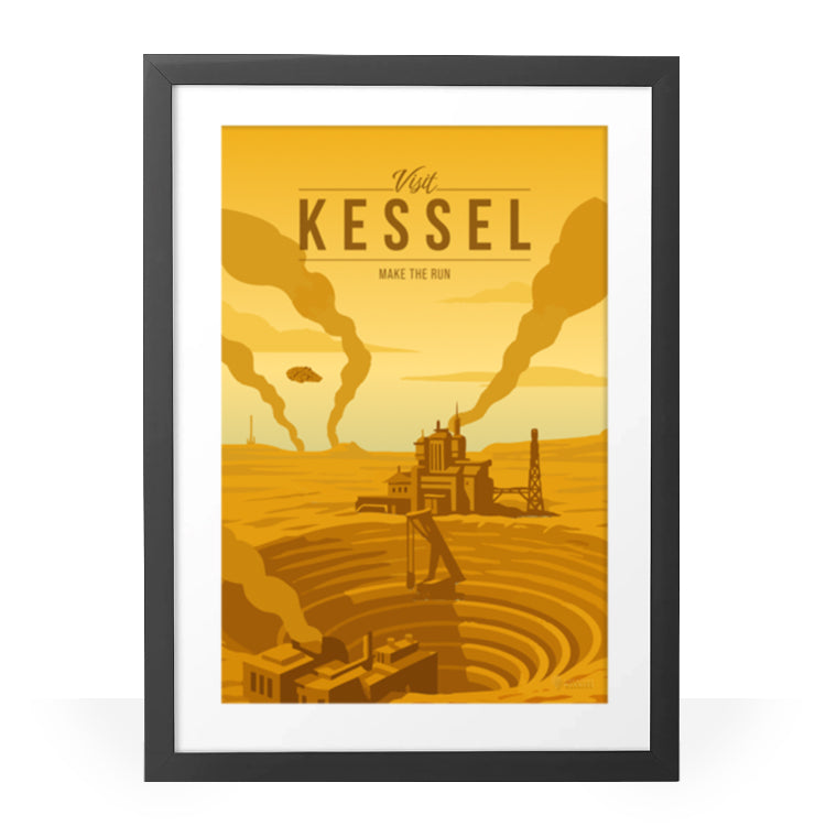 Kessel Travel Poster