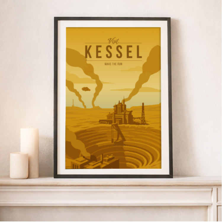 Kessel Travel Poster
