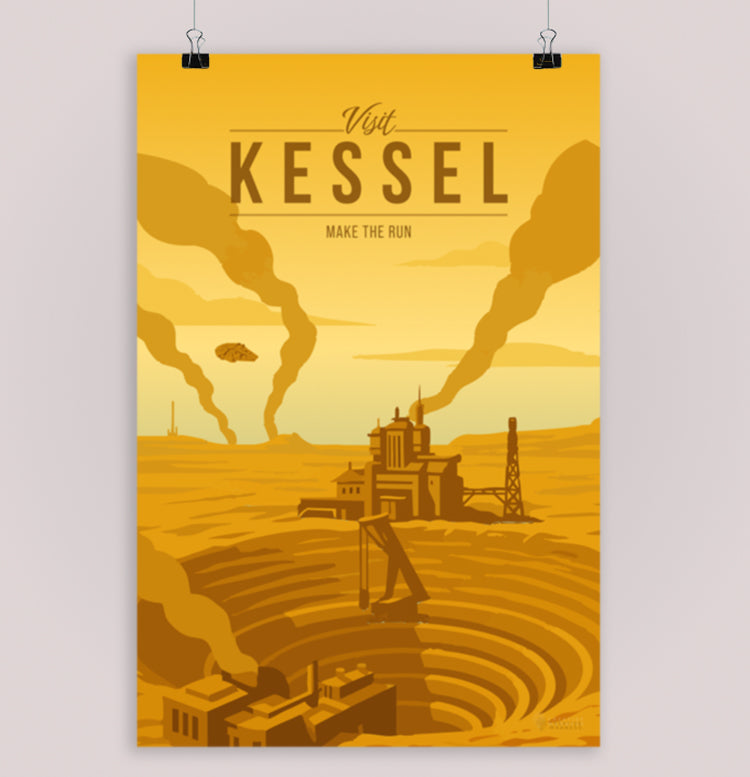 Kessel Travel Poster