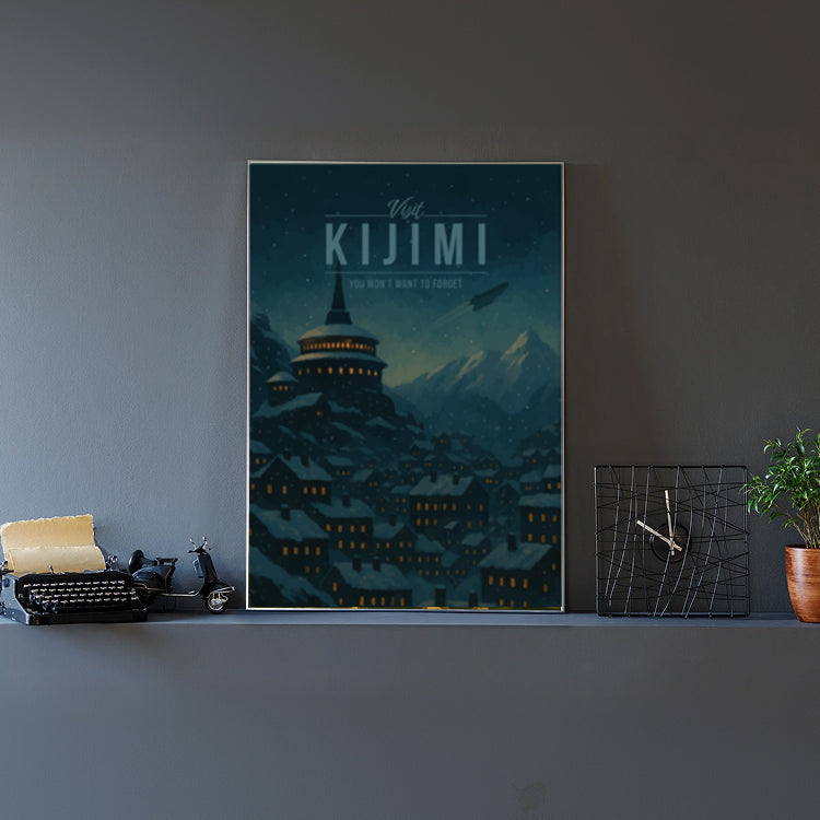 Kijimi Travel Poster