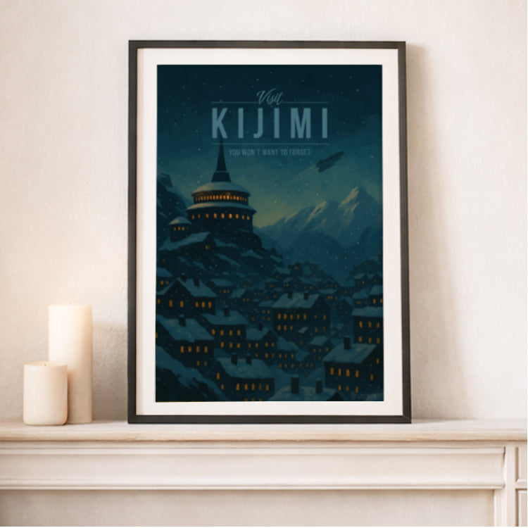 Kijimi Travel Poster