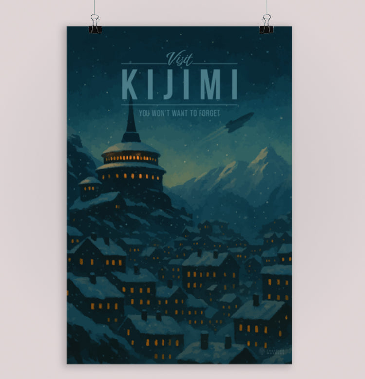 Kijimi Travel Poster