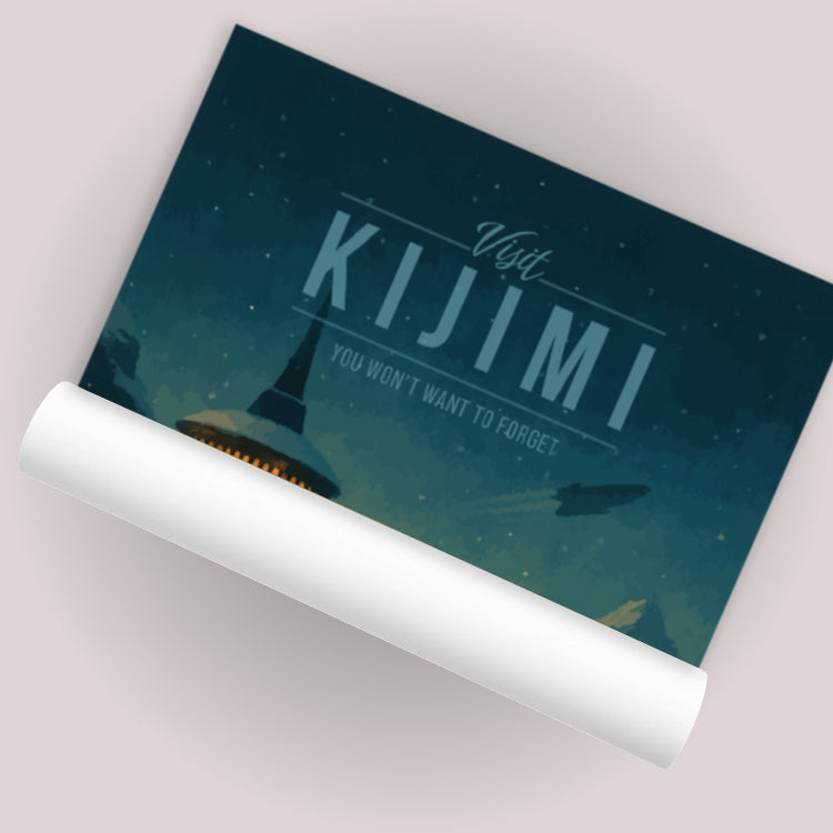 Kijimi Travel Poster