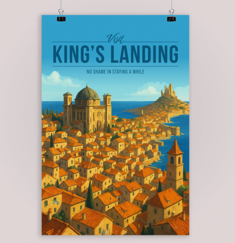 King's Landing Travel Poster