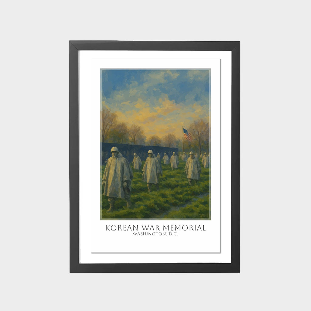 korean-war-memorial-gray-bg-framed
