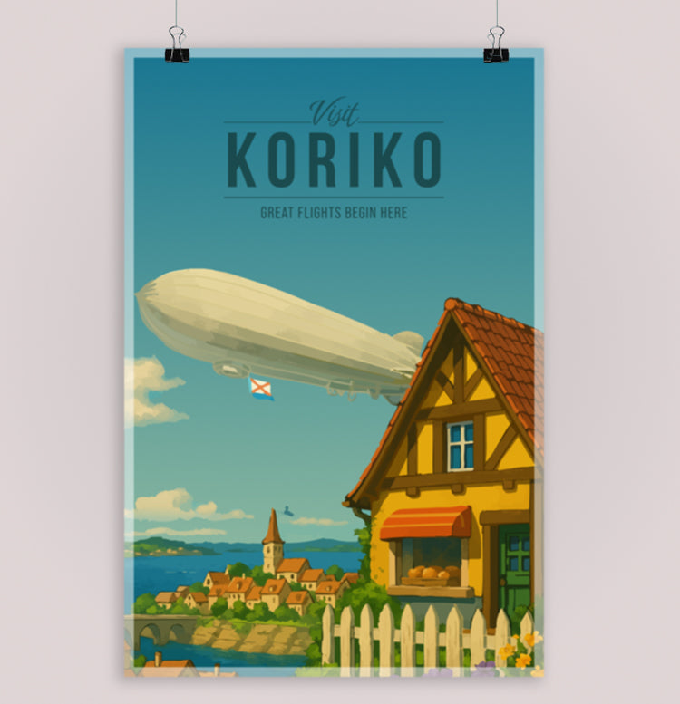 Koriko Travel Poster