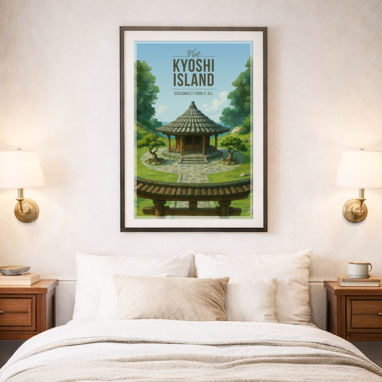 Kyoshi Island Travel Poster