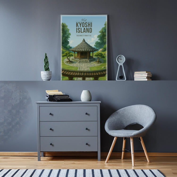 Kyoshi Island Travel Poster