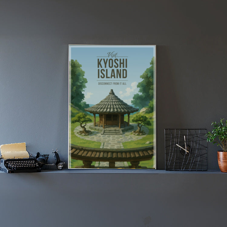 Kyoshi Island Travel Poster