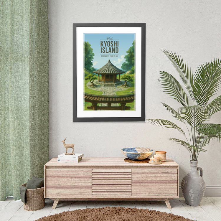 Kyoshi Island Travel Poster