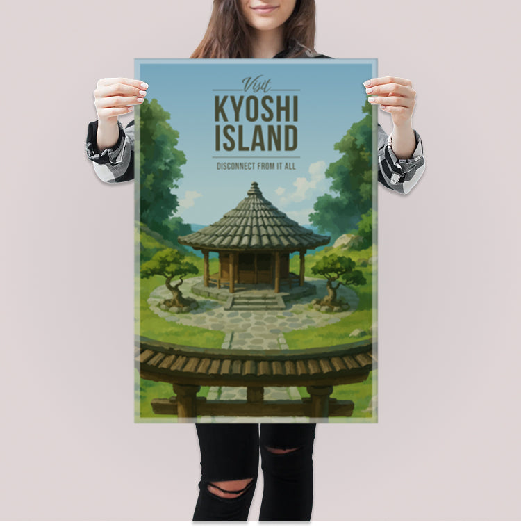 Kyoshi Island Travel Poster