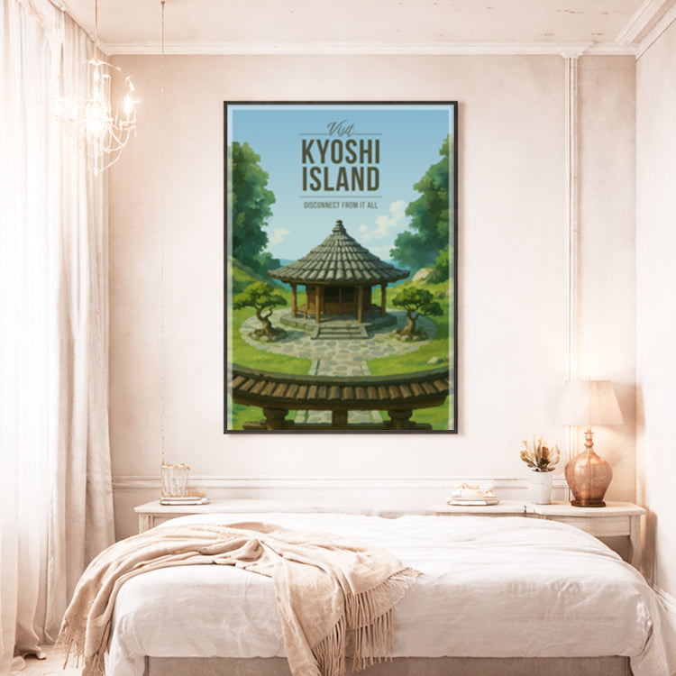 Kyoshi Island Travel Poster