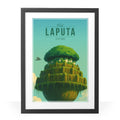 Laputa Travel Poster