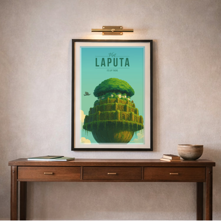 Laputa Travel Poster