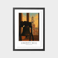 liberty-bell-gray-bg-framed