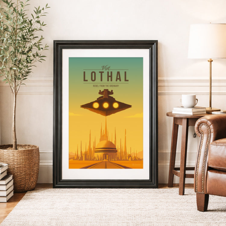 Lothal Travel Poster