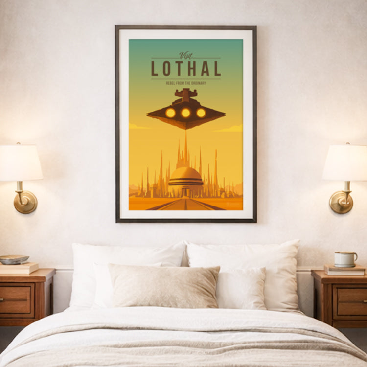 Lothal Travel Poster