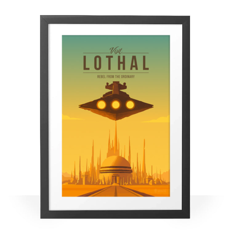 Lothal Travel Poster