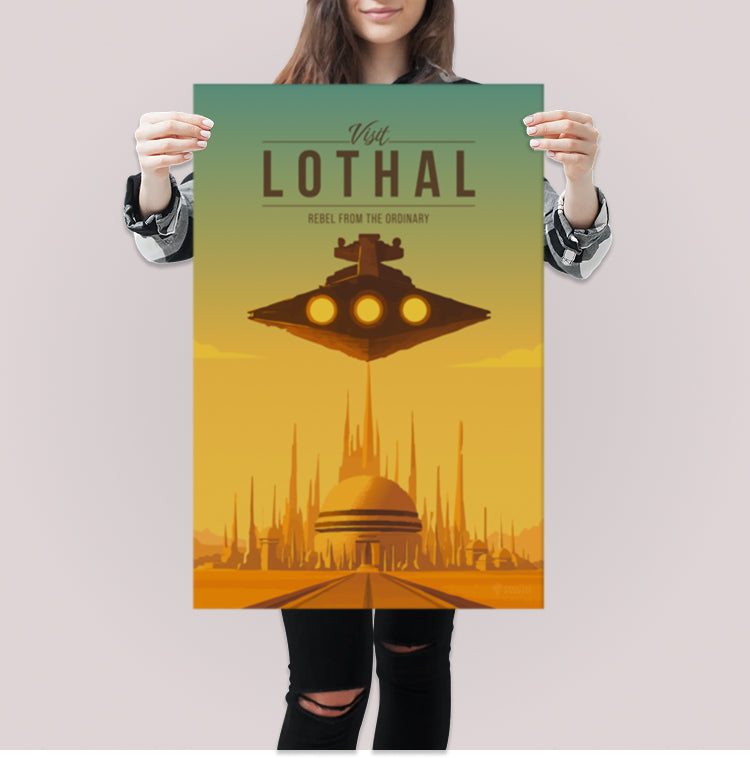 Lothal Travel Poster