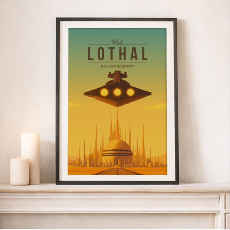 Lothal Travel Poster