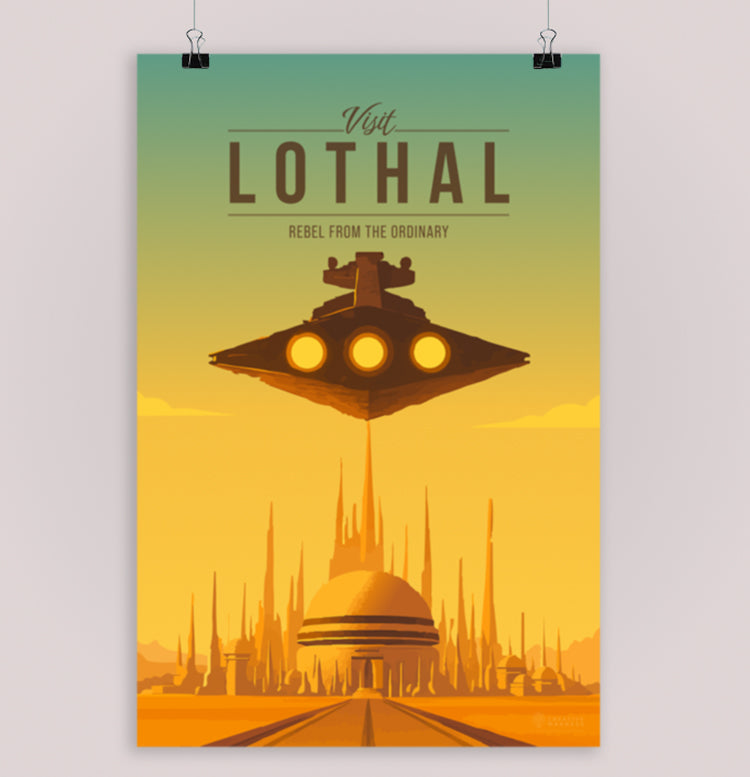 Lothal Travel Poster