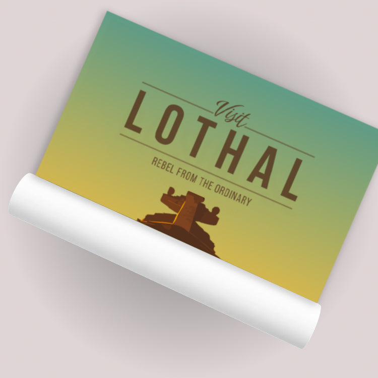 Lothal Travel Poster