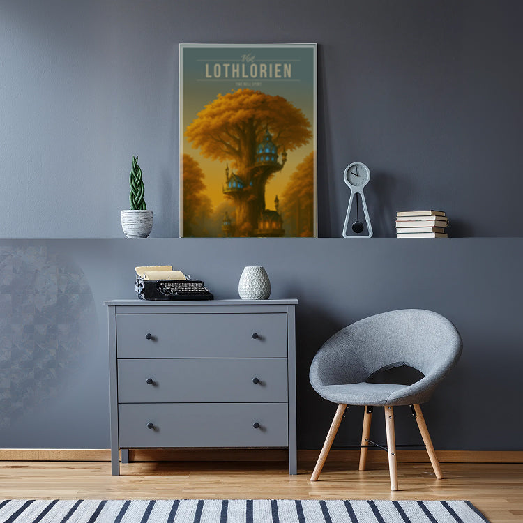 Lothlorien Travel Poster