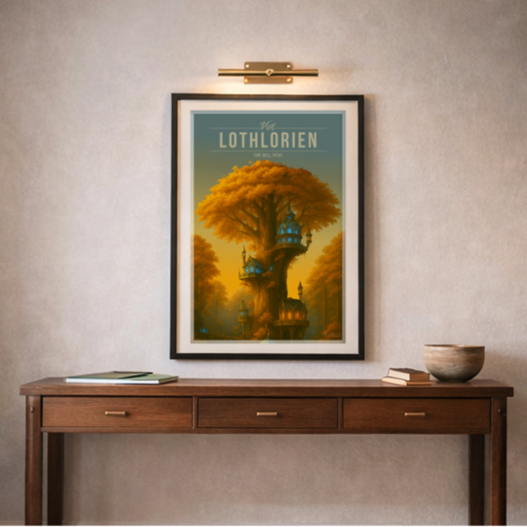 Lothlorien Travel Poster