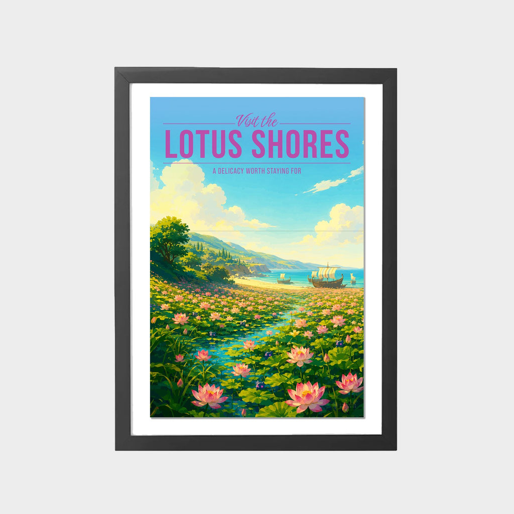 lotus-shores-gray-bg-framed