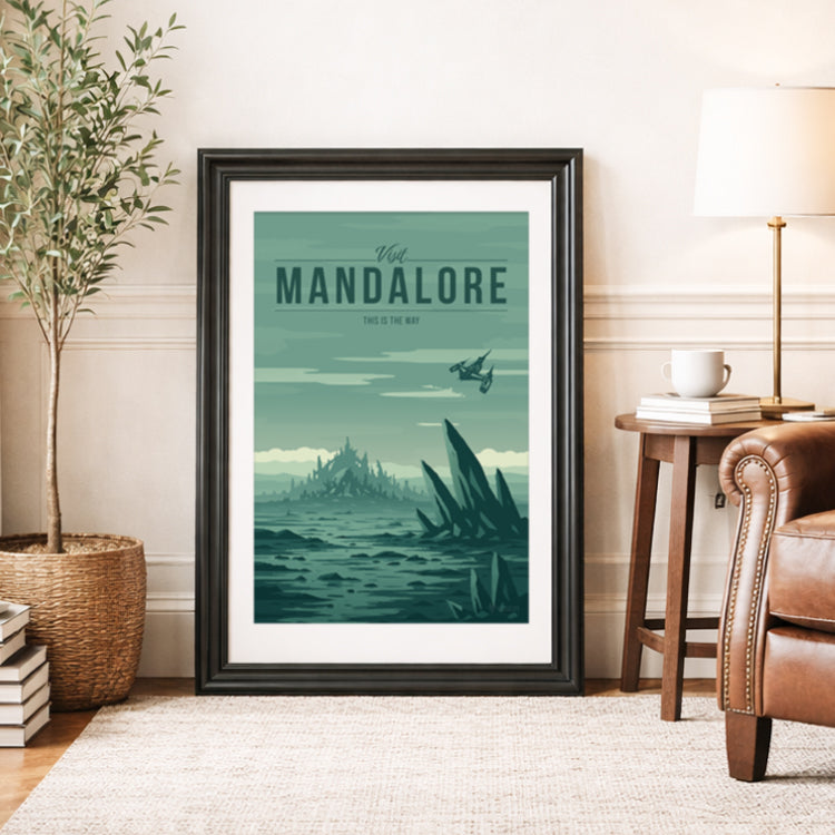 Mandalore Travel Poster