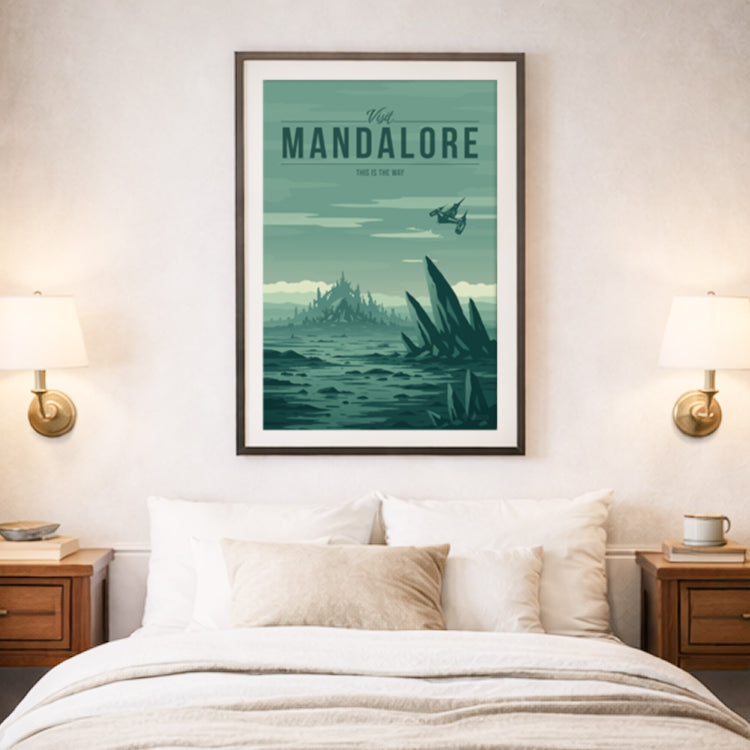 Mandalore Travel Poster