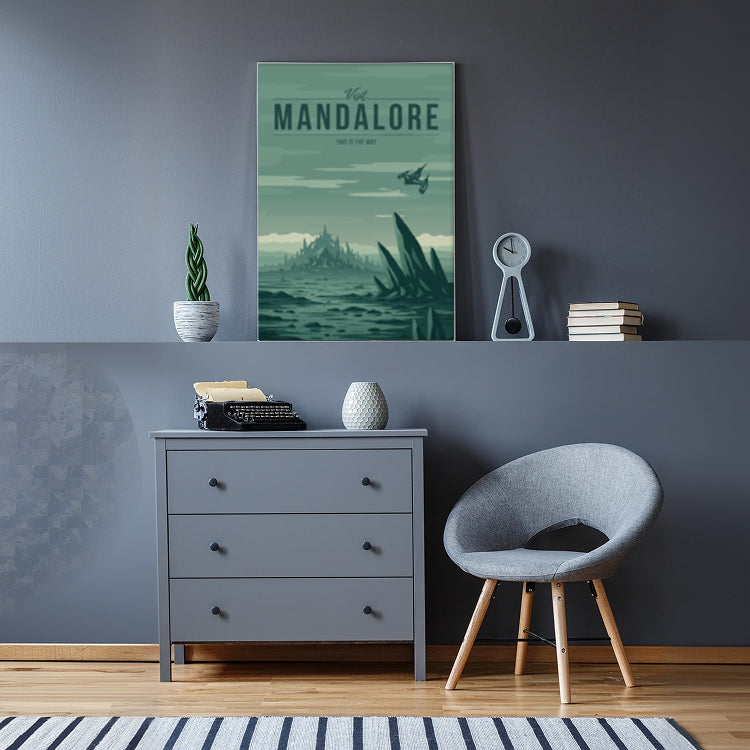 Mandalore Travel Poster