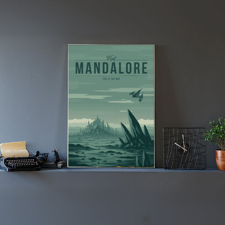 Mandalore Travel Poster