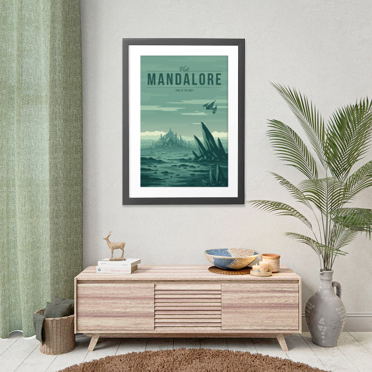 Mandalore Travel Poster
