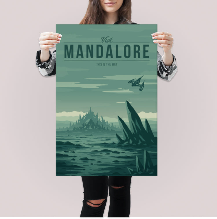 Mandalore Travel Poster