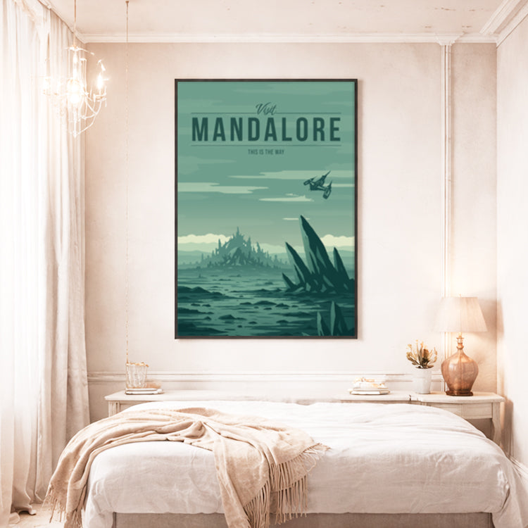 Mandalore Travel Poster