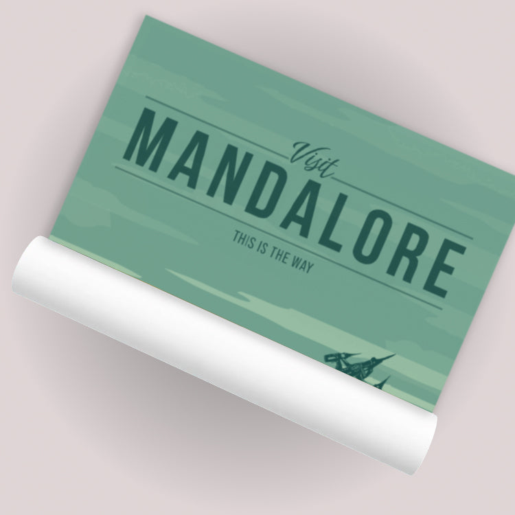 Mandalore Travel Poster