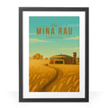 Mina-Rau Travel Poster