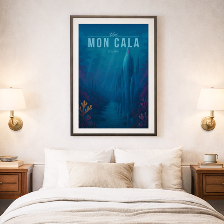 Mon Cala Travel Poster