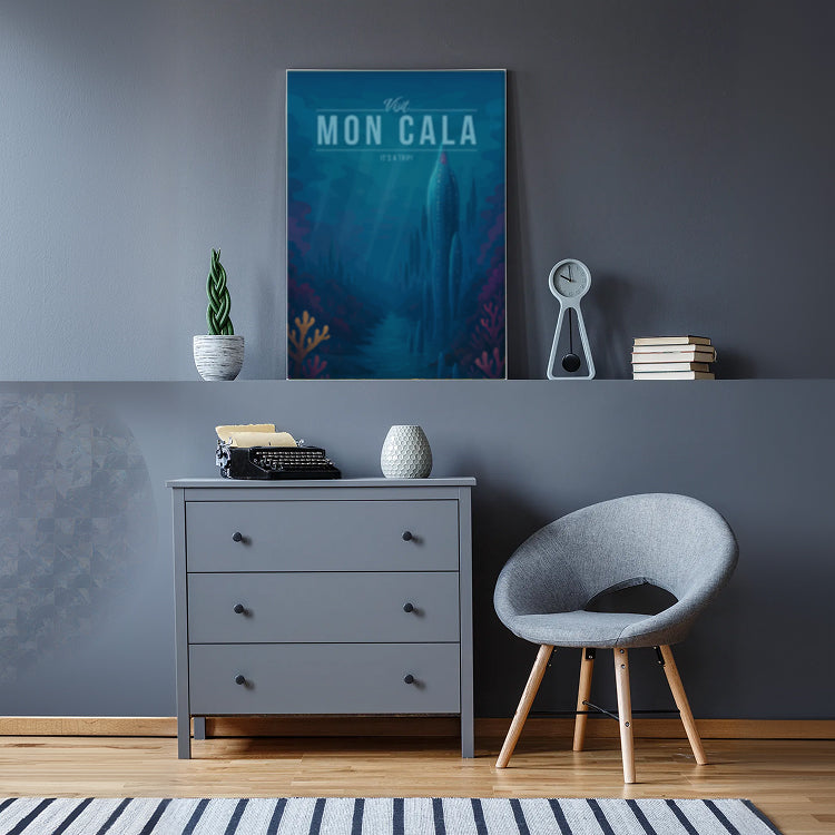 Mon Cala Travel Poster