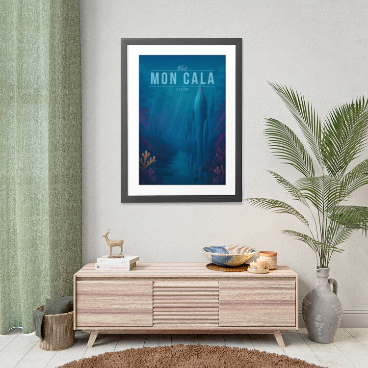 Mon Cala Travel Poster